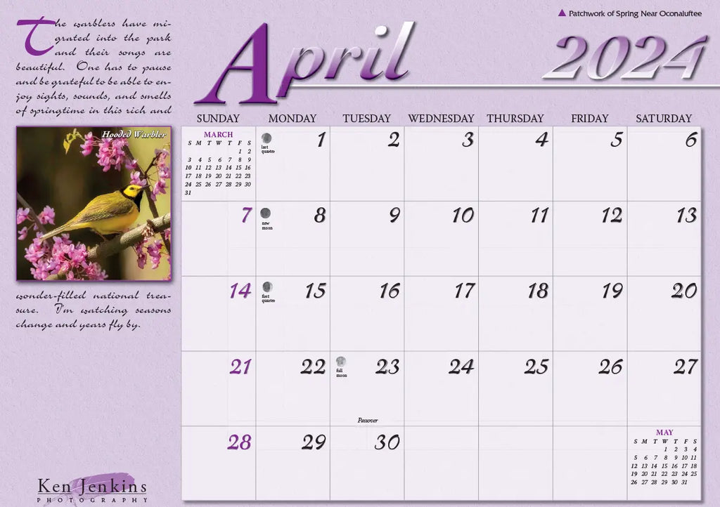 2025 Great Smoky Mountains National Park Calendar Ken Jenkins Photography