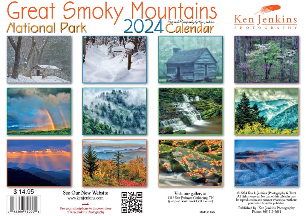 National Park Service Calendar 2025