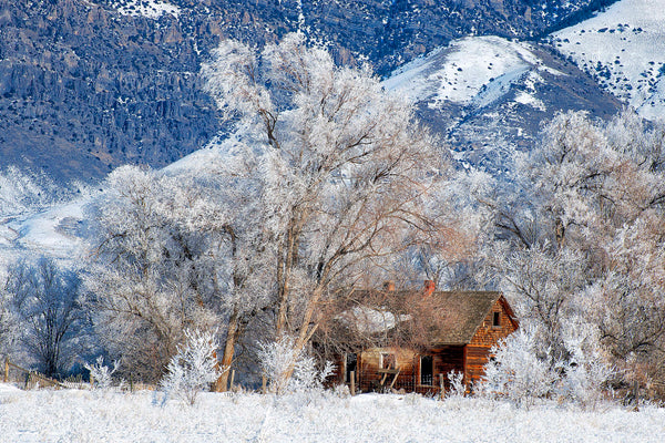 Idaho Ranch Laced in Winter