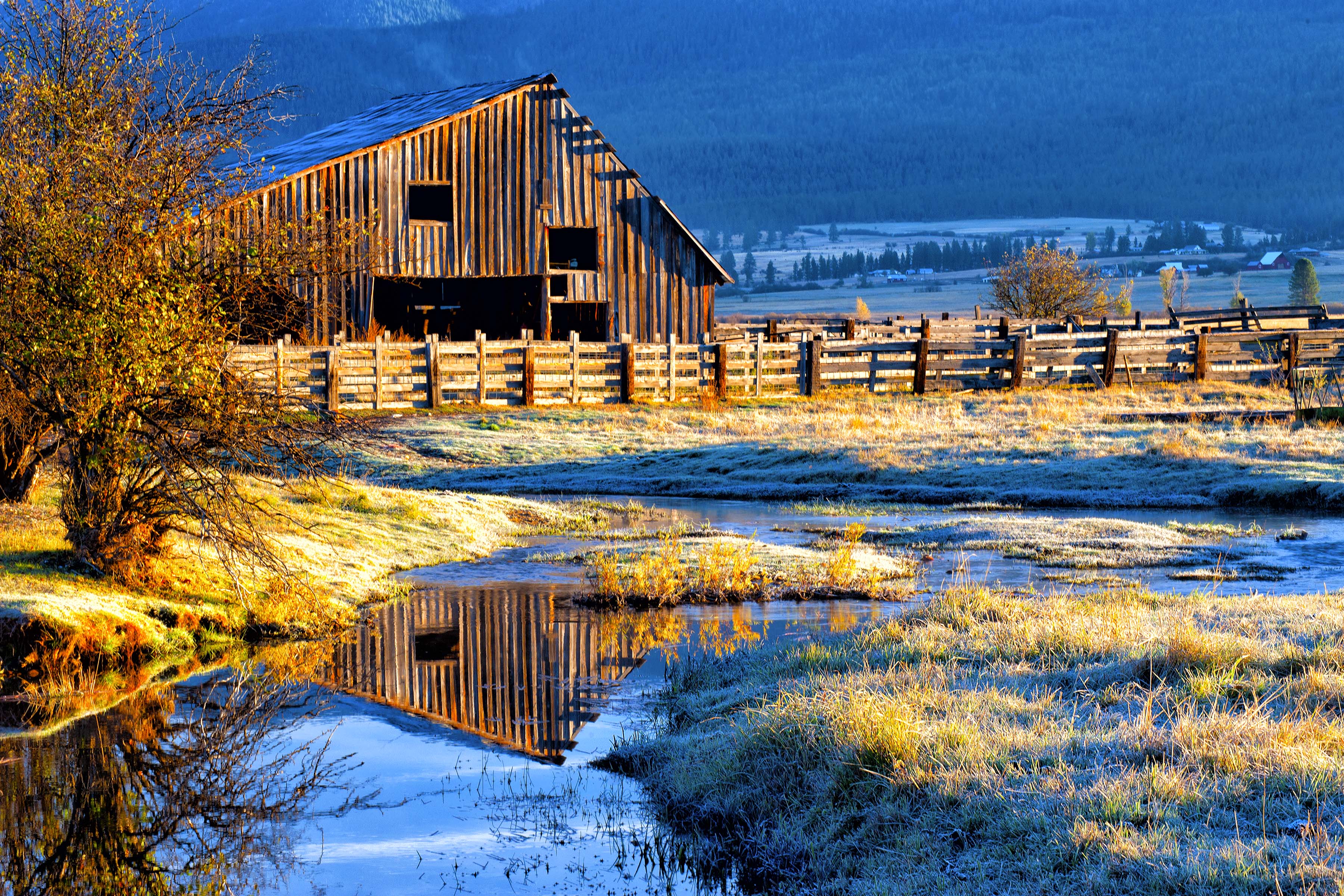 Idaho Winter Ranch - Ken Jenkins Photography