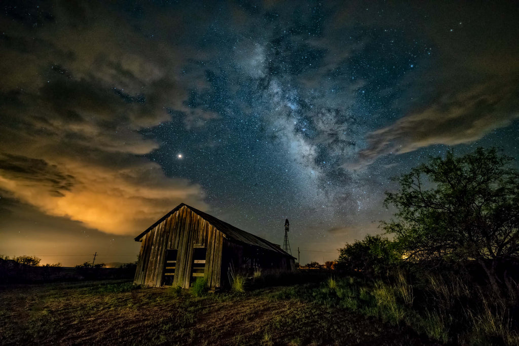 Milky Way Through the Storm