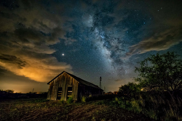 Milky Way Through the Storm