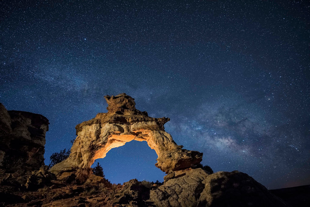 Midnight Utah Arch
