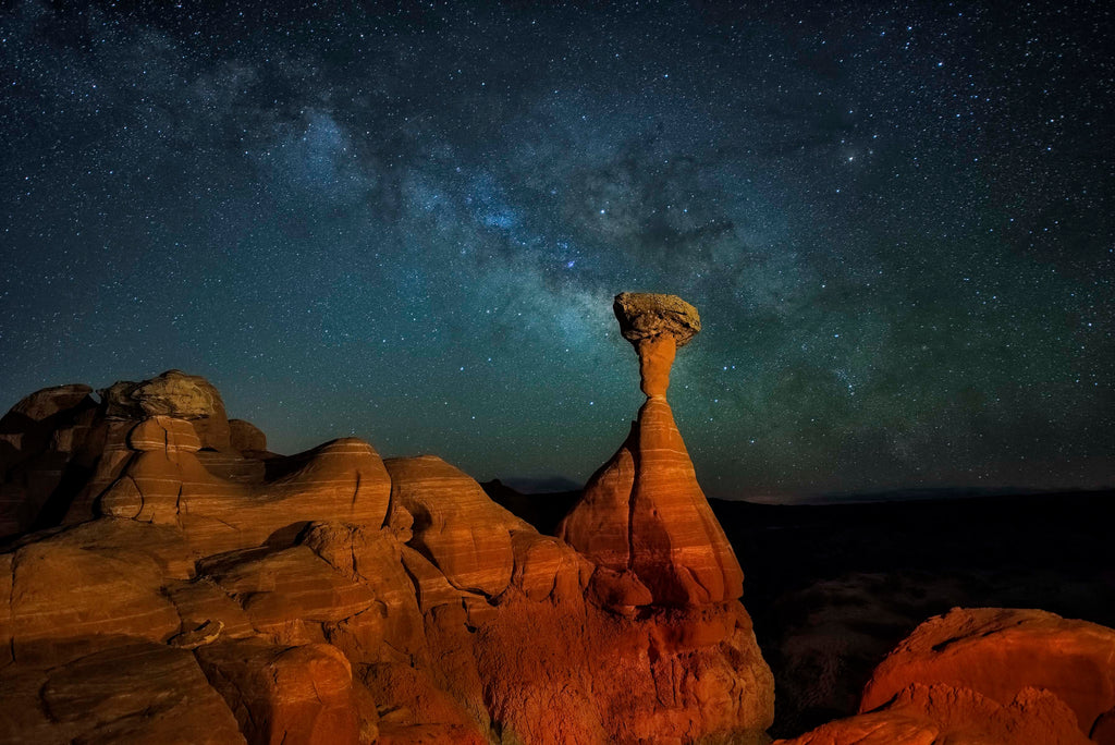 Mid-Morning Milky Way in Toadstools