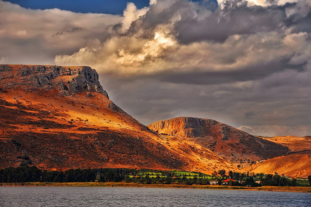 Capernaum From Sea of Galilee- Israel