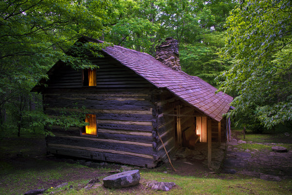 Dusk From the Hikers Cabin- Porters Creek