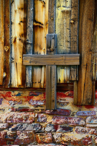 Cross On A Dakota Barn