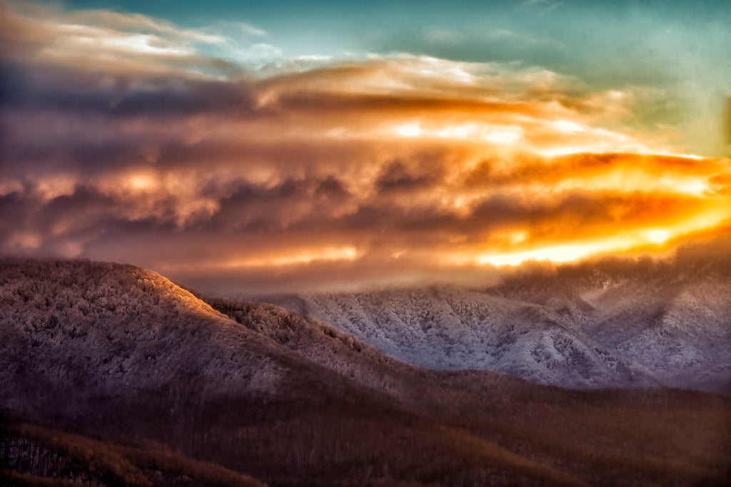 December Storm Break- Great Smoky Mtns