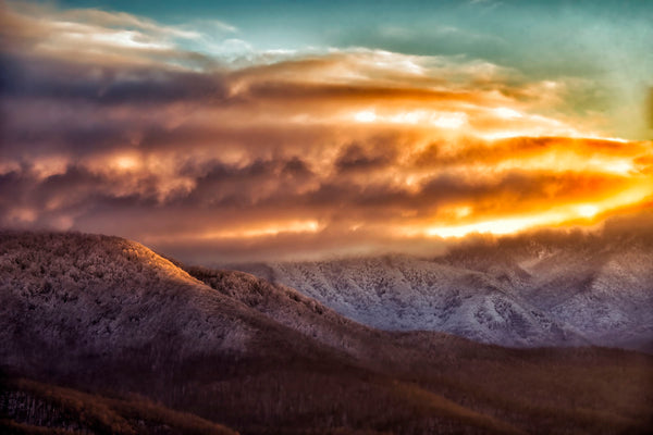 December Storm Break- Great Smoky Mtns